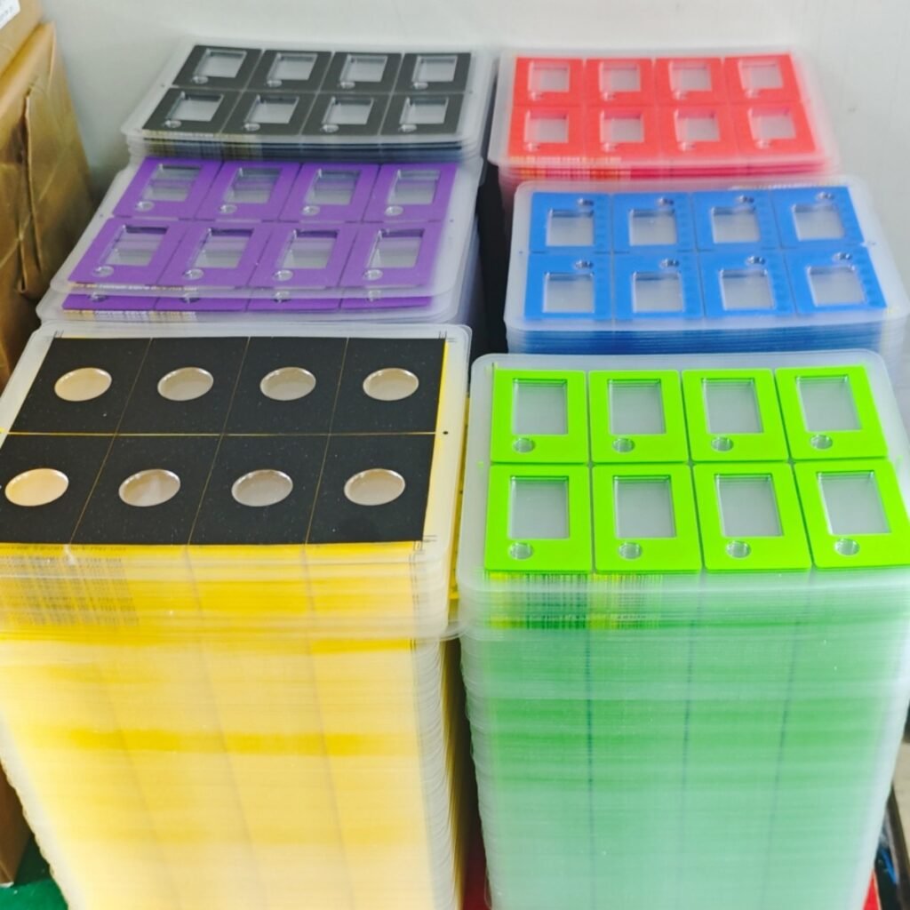 Our printing team supports customized artwork, logos and product information printing for different blister packaging applications.