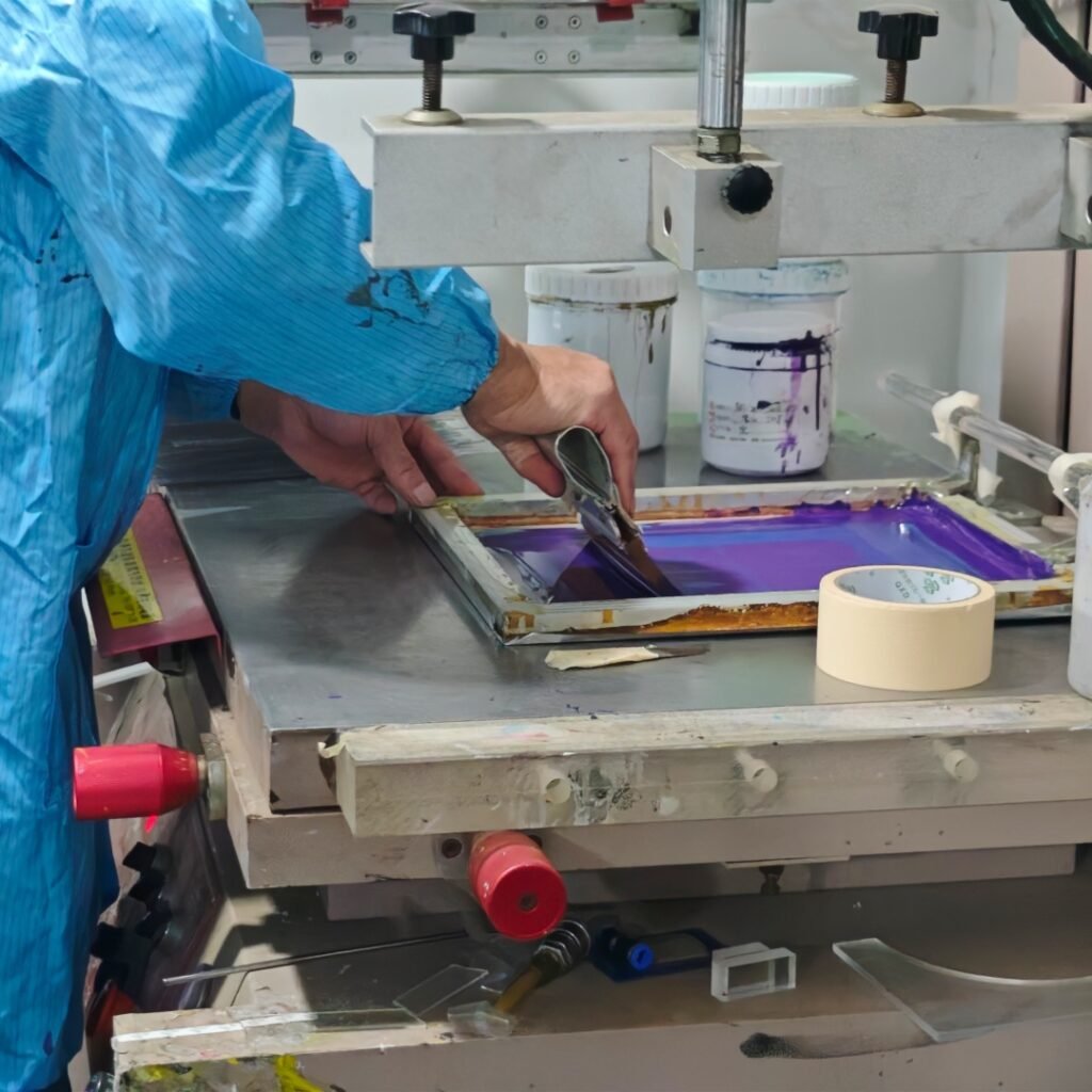 Printing equipment for custom blister packaging production