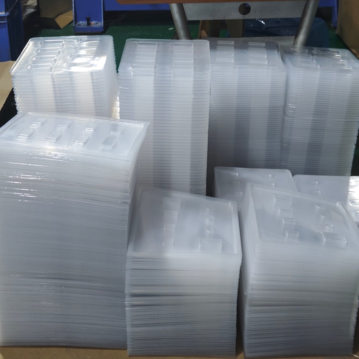 Custom precious metal blister card finished production with clear PET cavity